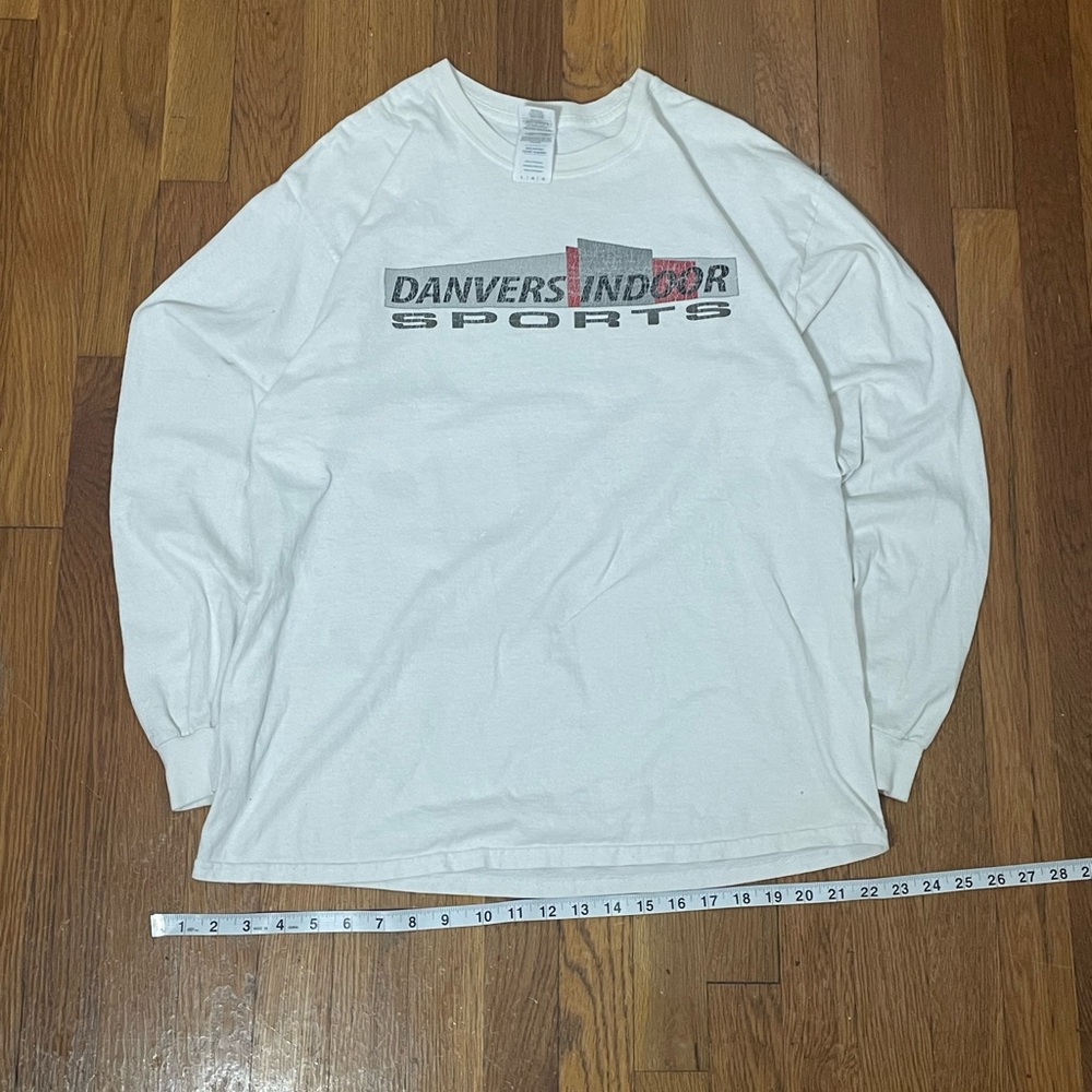 JNCO White Long Sleeve Sports Tee